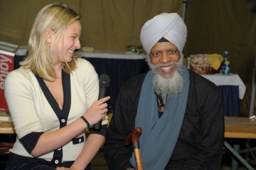 Stephanie Linka and Dr. Lonnie Smith